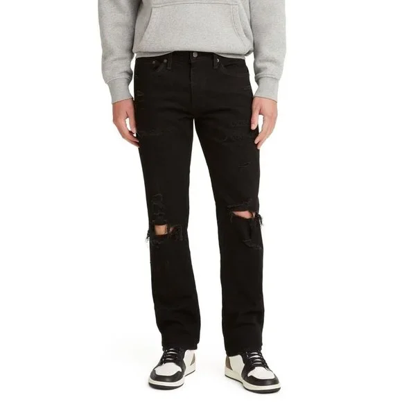 Levi's Men's 511 Flex Slim Fit Jeans, Better Nights Dx, Black, Size 29x32, NWT - Picture 1 of 7